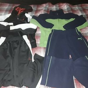 2 boy sets lot, Jordan and Puma, size 6-7
